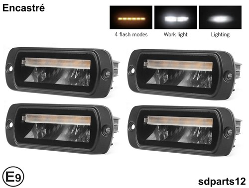 Phare travail led 12v 24v - led,