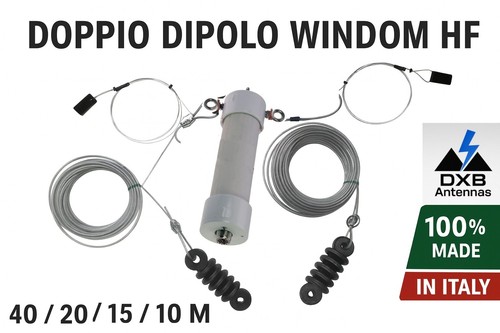 Antenne windom doppio - hf,