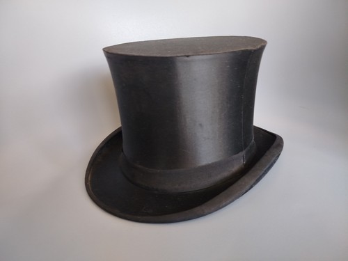 Ancien chapeau claque eugène - ancien,