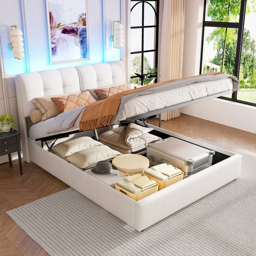Lit coffre confortable - lit,
