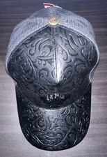 Versace Black Medusa Emblem Strapback Hat