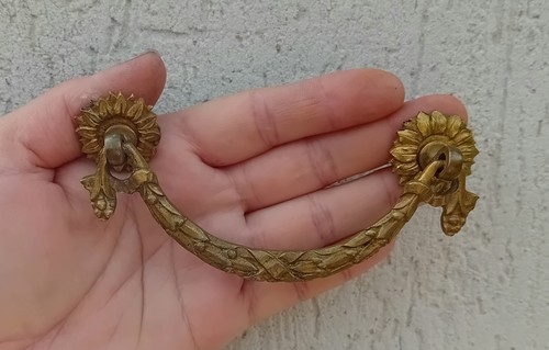 Old bronze furniture - old, pendant