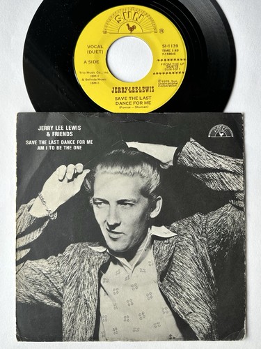 Vinyle tours jerry lee - 45,