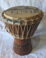 Ancien djembé cm - ht,