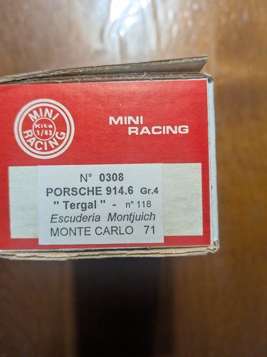 Kit mini racing - kit, porsche