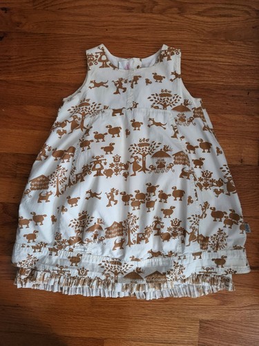 Oilily ivory dress with - ivory,