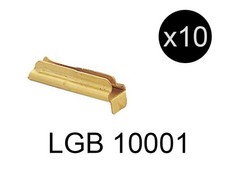 LGB 10x éclisses en métal -