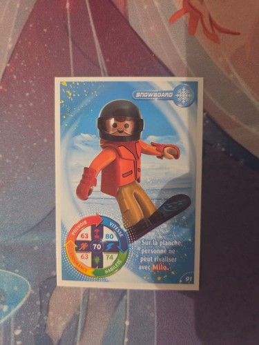 Playmobil carte snow milo - carte,