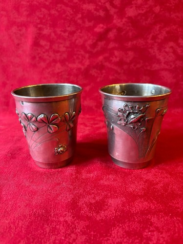 Paire timbales argent - paire,
