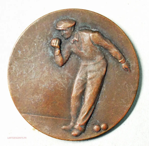 Médaille de pétanque - de,