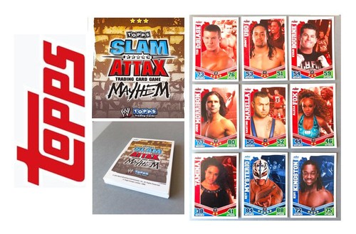 Topps slam attax - slam, mayhem