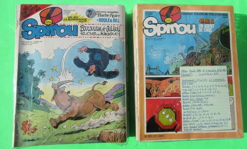 Spirou fascicules annee - fascicules,