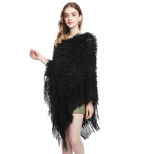 Femme fausse fourrure - femme, manteau