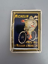 Vintage Rare Michelin Pneu Velo Bicycle Playing Cards In Original Box