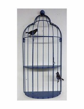CAGE A OISEAUX 2 ETAGERES.