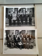 lot de 2 ANCIENNEs PHOTOs de