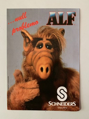 Rare sticker alf - alf, problemo