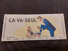 Blotter wax it goes alone