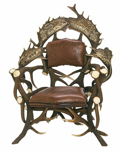 Fauteuil avec vrai - , de