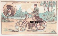 Chromo BEAUTIFUL GARDENER - Transport: motorcycle (spacer) tourism