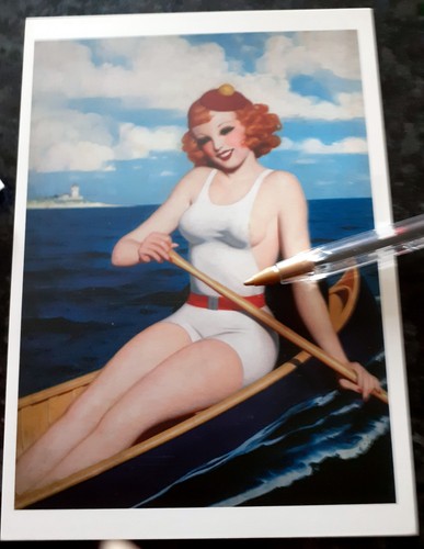 Pin housewife rousse - up, _