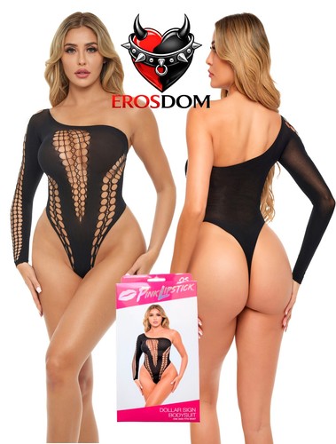 Body sexy femme noir dollar - body,