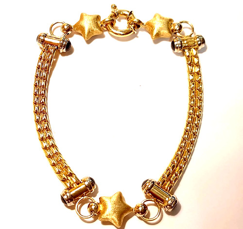 Bracelet femme massif - bracelet, or