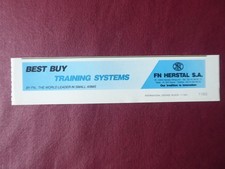 1990-92 PUB FN HERSTAL SA SMALL ARMS TRAINING SYSTEMS ORIGINAL AD
