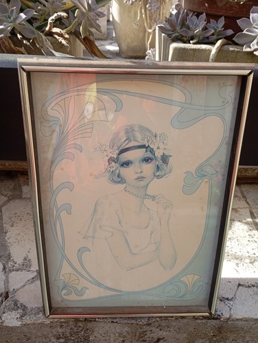 Tableau vintage art déco - ​tableau,