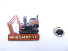 Pin's Pins Badge Pin - KOMATSU - MINI LEATHER - PC02 - EXCAVATOR / SHOVEL - BTP
