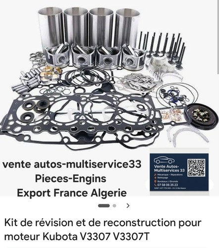 Kit reparation moteur - reparation, kubota