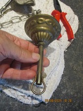 Coupole pour chaine d'Ancien Lustre Accessoire de lustrerie en laiton