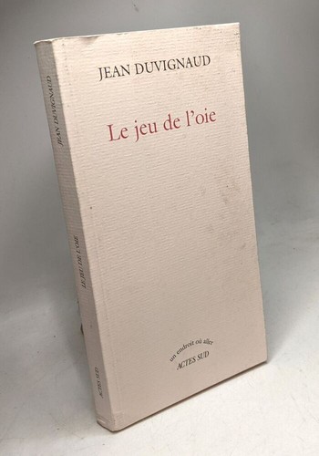 Jeu oie duvignaud - le, |