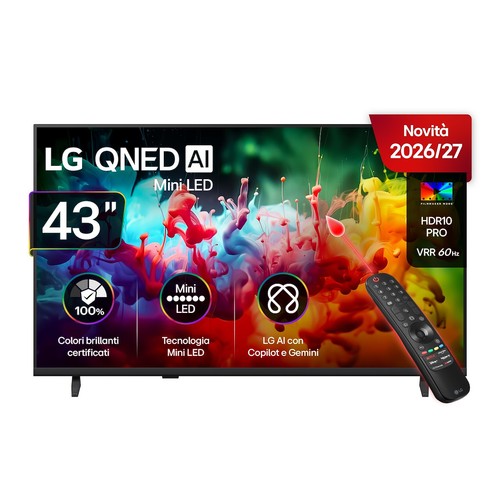 43qned70b6c smart qned - smart, tv