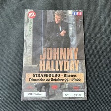 TICKET BILLET DE CONCERT -