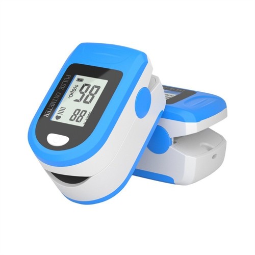 Finger pulse oximeter blood - finger,