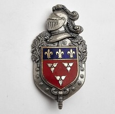 ORLEANS 1st Legion of Gendarmerie Shield Smooth Back