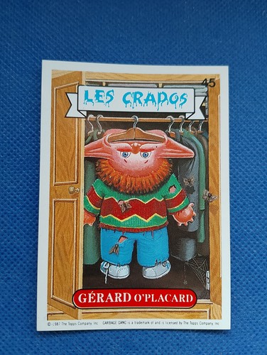 Les crados carte numéro 45 - les,