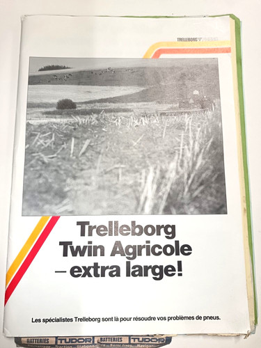 Tracteur agriculture brochure - agriculture,