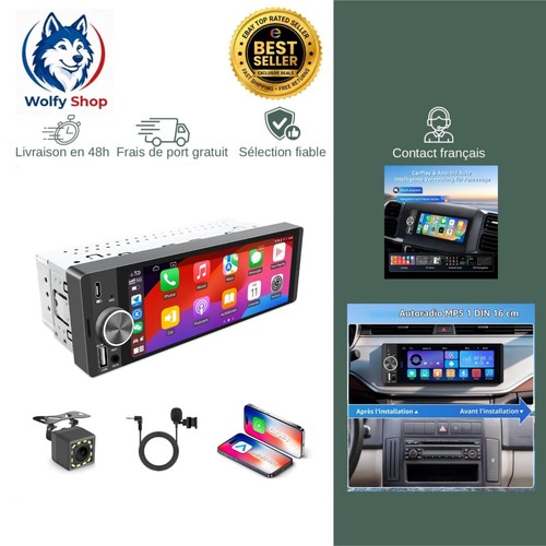 Autoradio din écran tactile - autoradio,