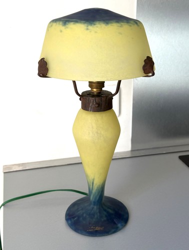 Lampe champignon art deco - champignon,