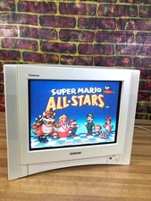 Sony Trinitron 13" Color Gaming CRT TV Model KV-13FS110 for Retro Gaming