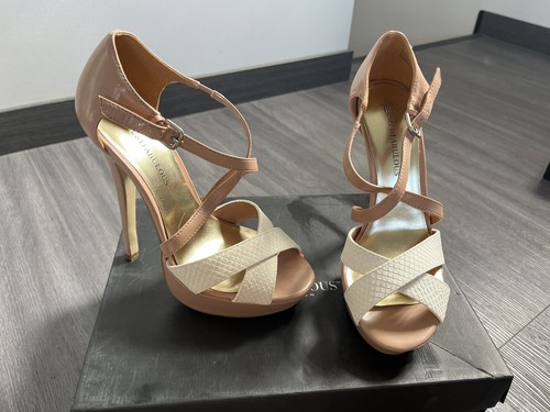 Escarpins sandales beige nude - sandales,