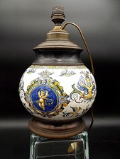 GIEN - ANCIEN PIED DE LAMPE BOULE RENAISSANCE