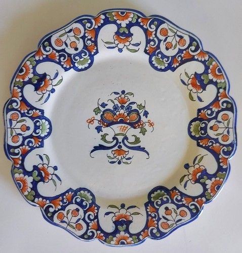 Assiette decorative festonnee - assiette,