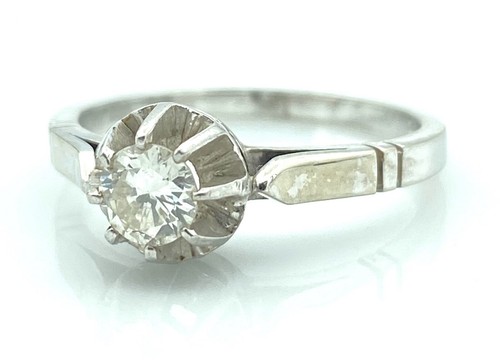 Magnifique bague solitaire - bague,