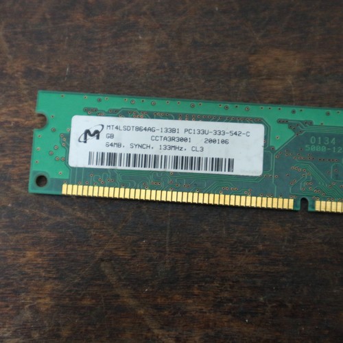 Barrette ram memoire micron - ram,