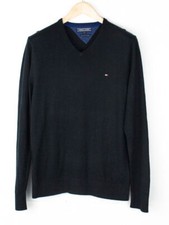 TOMMY HILFIGER Pull En Laine Pour Homme En Coton Cachemire Taille M