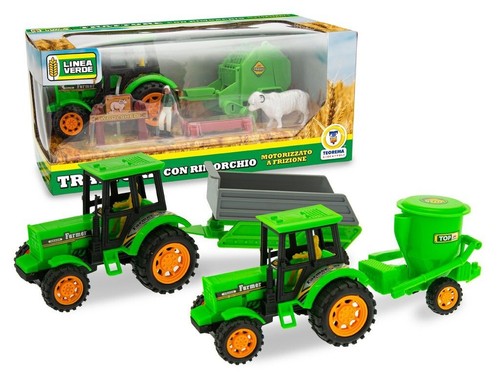 Tracteur avec remorque à - tracteur,