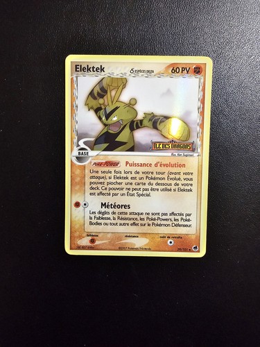 Carte pokémon élektek 101 - carte,